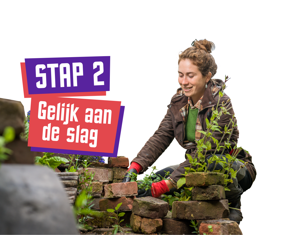 Stap 2 - Gelijk aan de slag